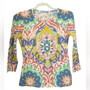 Colorful mclaughlin spring shirt size small.